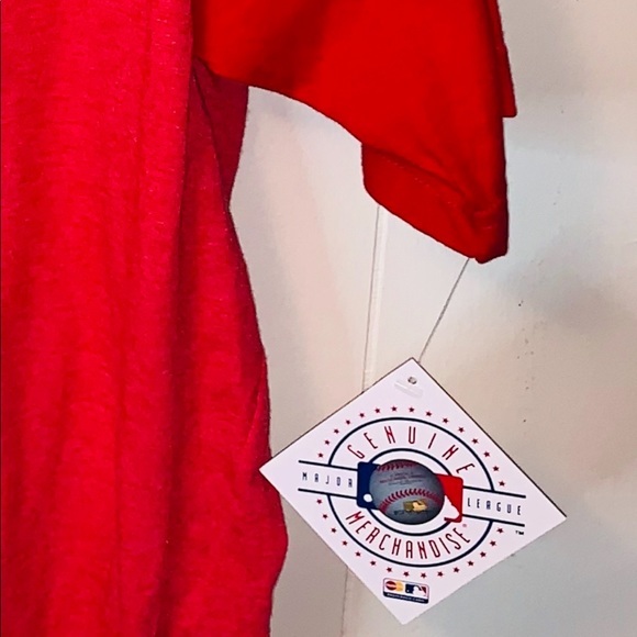 Philadelphia Phillies stitches red T-shirt XL - Picture 5 of 6